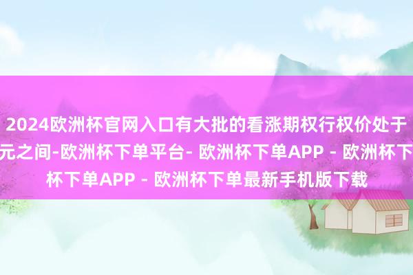 2024欧洲杯官网入口有大批的看涨期权行权价处于8万至10万好意思元之间-欧洲杯下单平台- 欧洲杯下单APP - 欧洲杯下单最新手机版下载