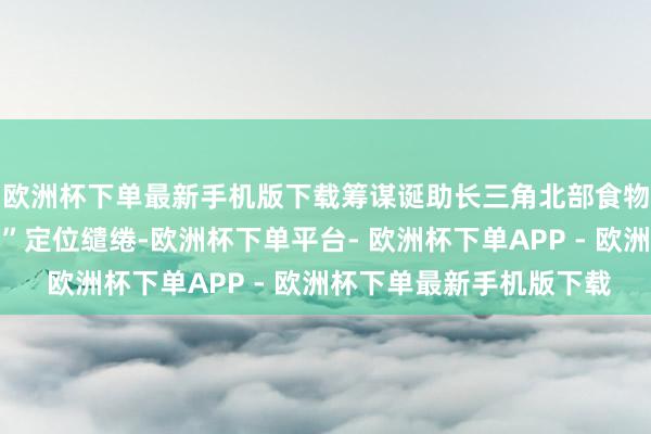 欧洲杯下单最新手机版下载筹谋诞助长三角北部食物加工和食粮仓储中心”定位缱绻-欧洲杯下单平台- 欧洲杯下单APP - 欧洲杯下单最新手机版下载