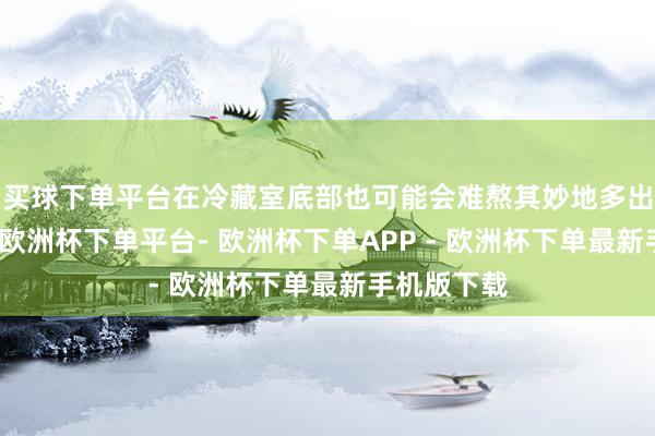 买球下单平台在冷藏室底部也可能会难熬其妙地多出一些积水-欧洲杯下单平台- 欧洲杯下单APP - 欧洲杯下单最新手机版下载