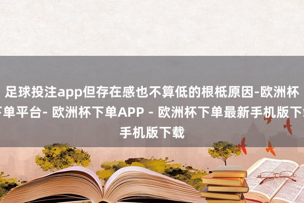 足球投注app但存在感也不算低的根柢原因-欧洲杯下单平台- 欧洲杯下单APP - 欧洲杯下单最新手机版下载